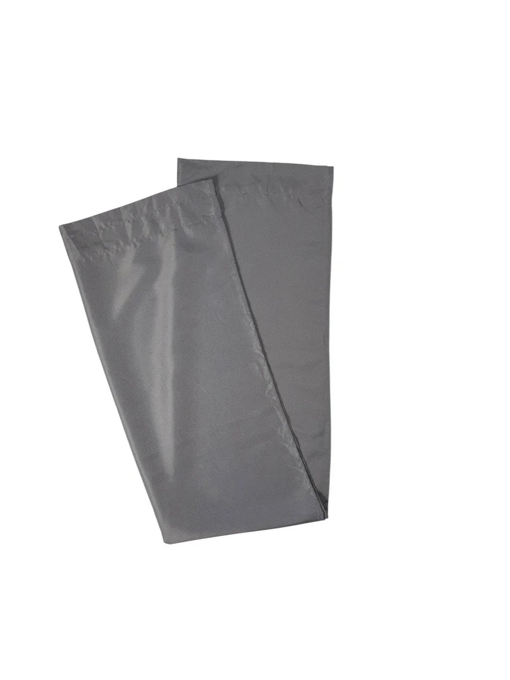 Set 4 Solid Gray Curtains Panels Drapes 64 Long Rod Pocket Lightweight Fabric